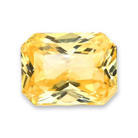 3.13 Ct. Orangish Yellow Sapphire from Ceylon (Sri Lanka) Video