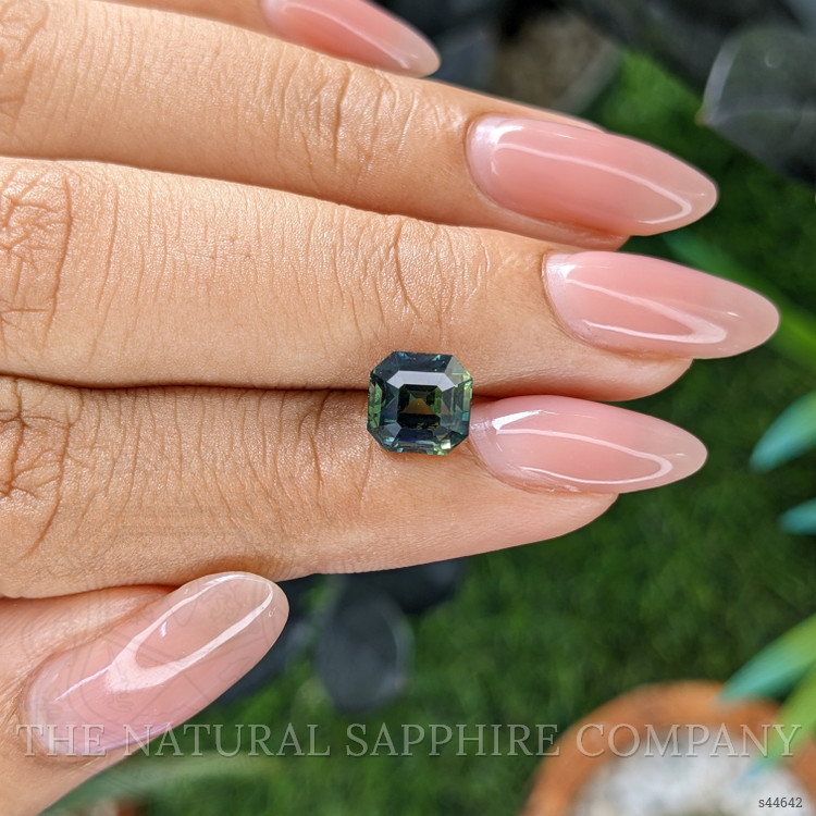 2.50 Ct. Bluish Green Sapphire from Madagascar