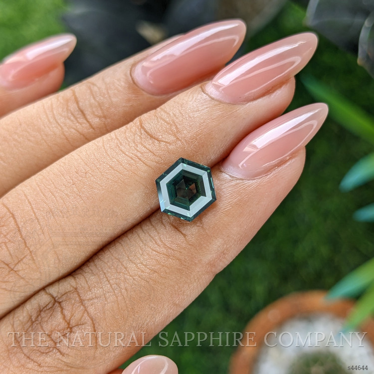 3.01 Ct. Bluish Green Sapphire from Madagascar