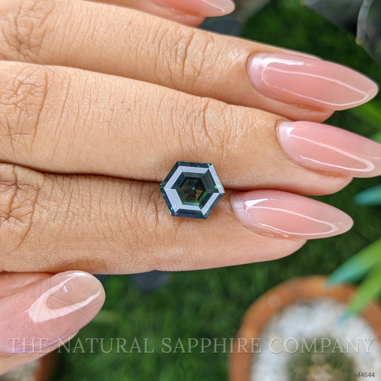 3.01 Ct. Bluish Green Sapphire from Madagascar