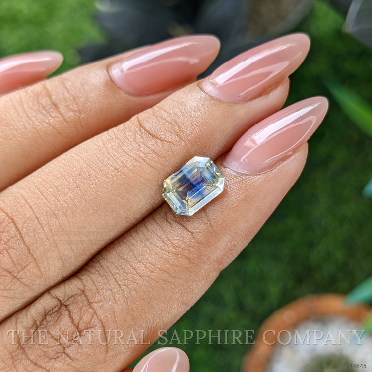 2.12 Ct. Bi Color / Parti Sapphire from Ceylon (Sri Lanka)