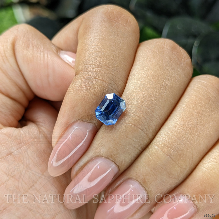 2.09 Ct. Blue Sapphire from Ceylon (Sri Lanka)