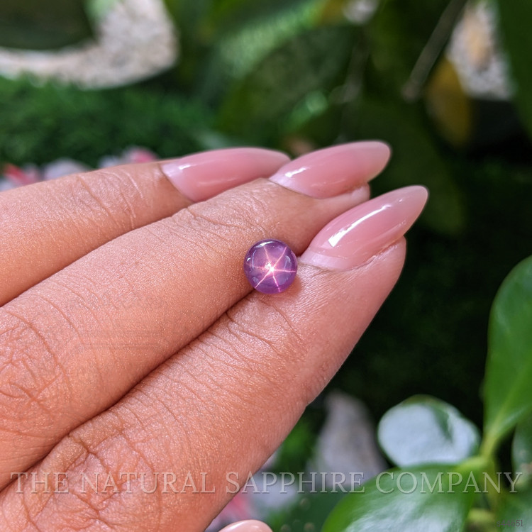 1.69 Ct. Purple Star Sapphire from Ceylon (Sri Lanka)