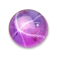 1.57 Ct. Pinkish Purple Star Sapphire from Ceylon (Sri Lanka) Video