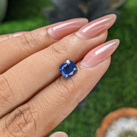 1.56 Ct. Blue Sapphire from Tanzania Life Style