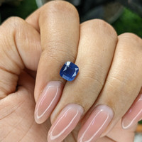 1.56 Ct. Blue Sapphire from Tanzania Life Style