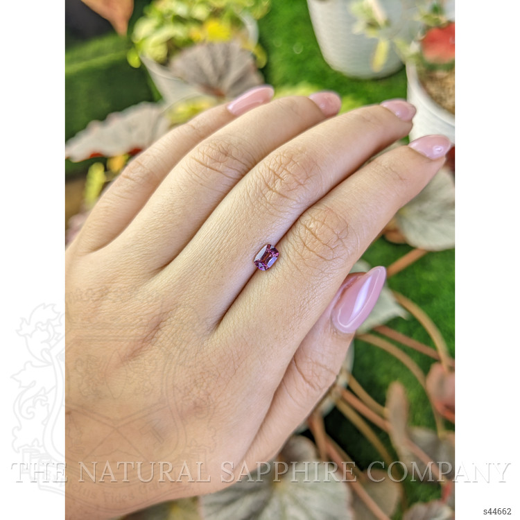 0.69 Ct. Pinkish Purple Sapphire from Ceylon (Sri Lanka)