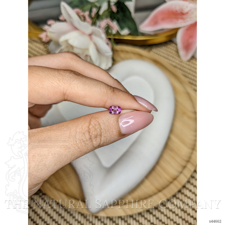 0.69 Ct. Pinkish Purple Sapphire from Ceylon (Sri Lanka)