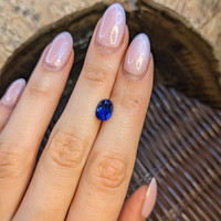 2.55 Ct. Blue Sapphire from Ceylon (Sri Lanka) Life Style