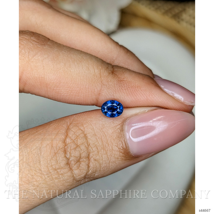 0.69 Ct. Blue Sapphire from Madagascar