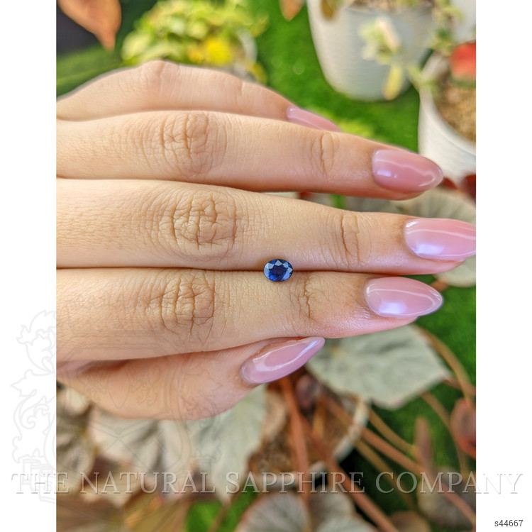 0.69 Ct. Blue Sapphire from Madagascar