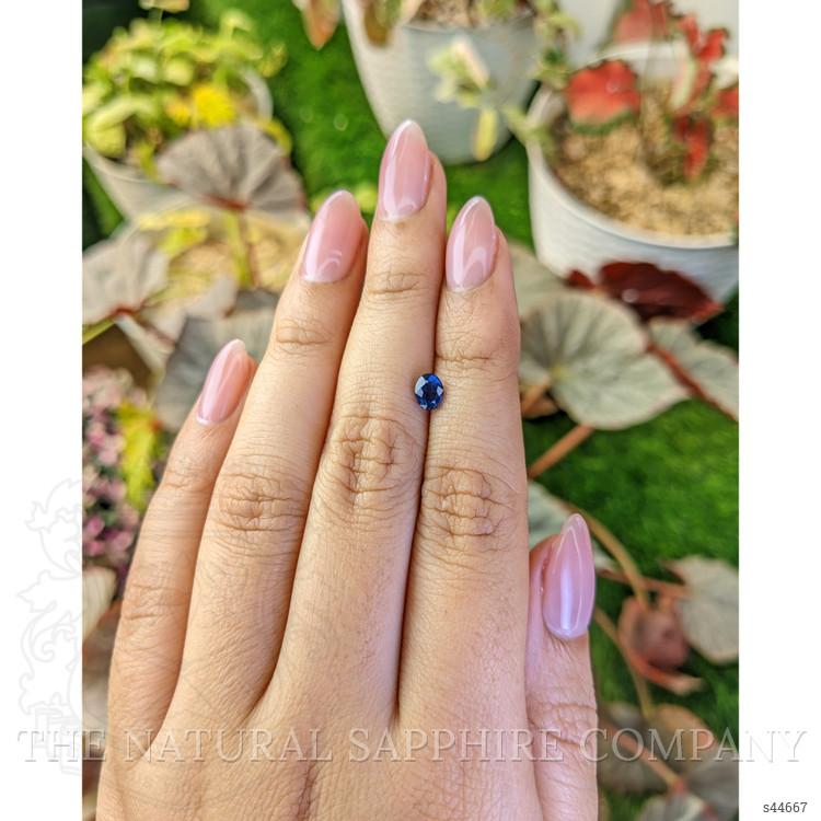 0.69 Ct. Blue Sapphire from Madagascar