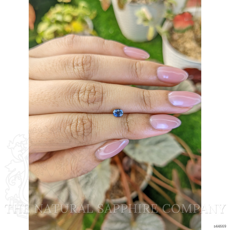 0.57 Ct. Blue Sapphire from Madagascar