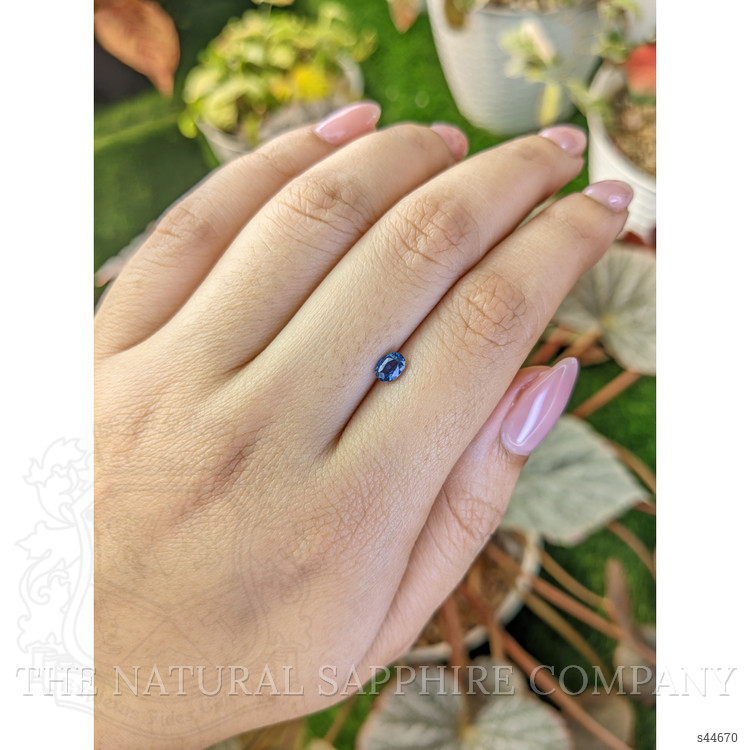 0.45 Ct. Blue Sapphire from Madagascar