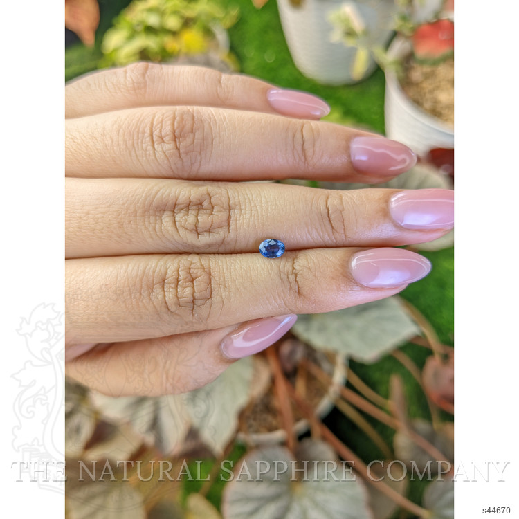 0.45 Ct. Blue Sapphire from Madagascar