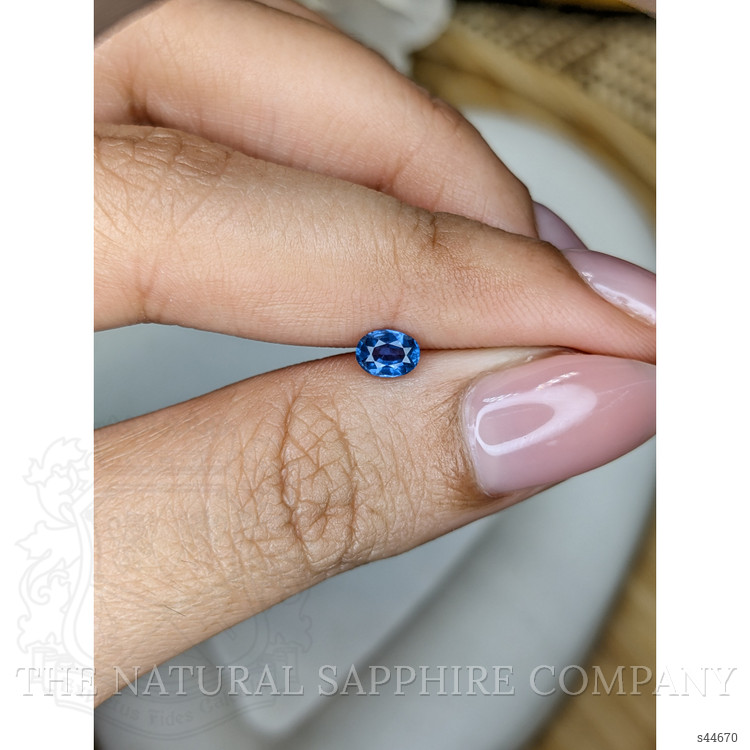 0.45 Ct. Blue Sapphire from Madagascar