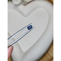 0.45 Ct. Blue Sapphire from Madagascar Life Style