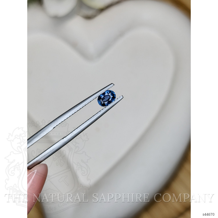 0.45 Ct. Blue Sapphire from Madagascar