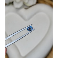 0.45 Ct. Blue Sapphire from Madagascar Life Style
