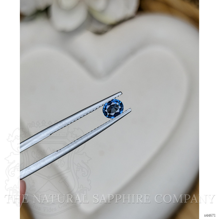 0.45 Ct. Blue Sapphire from Madagascar