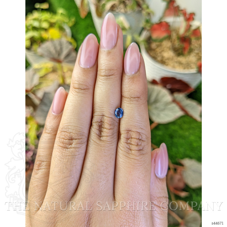 0.45 Ct. Blue Sapphire from Madagascar