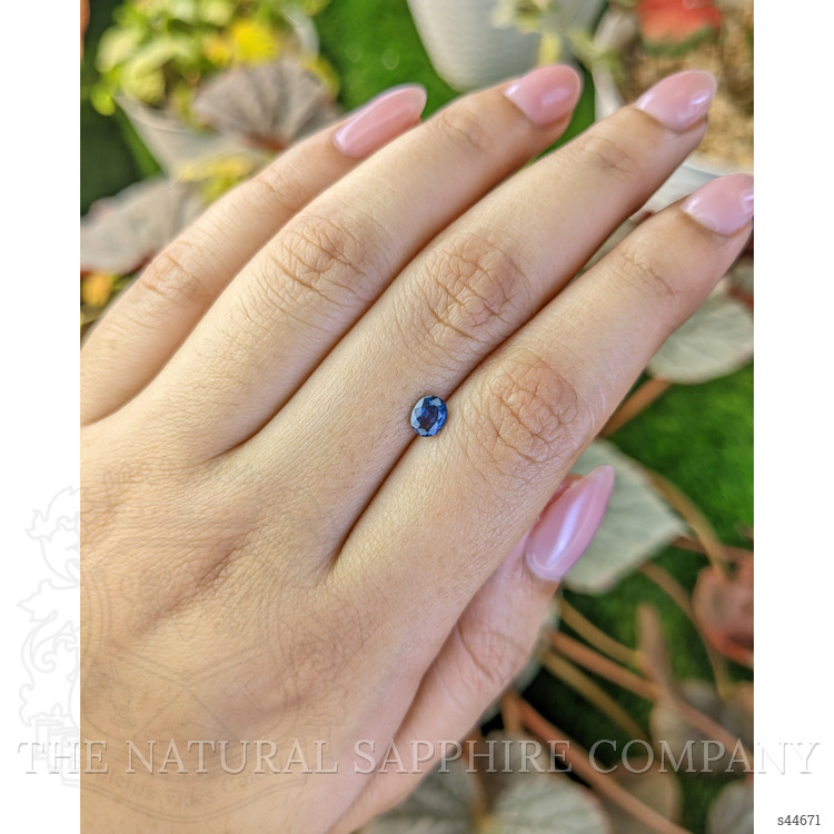 0.45 Ct. Blue Sapphire from Madagascar