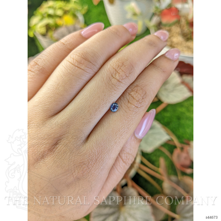 0.37 Ct. Blue Sapphire from Madagascar