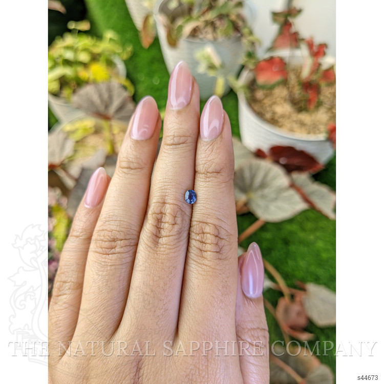 0.37 Ct. Blue Sapphire from Madagascar