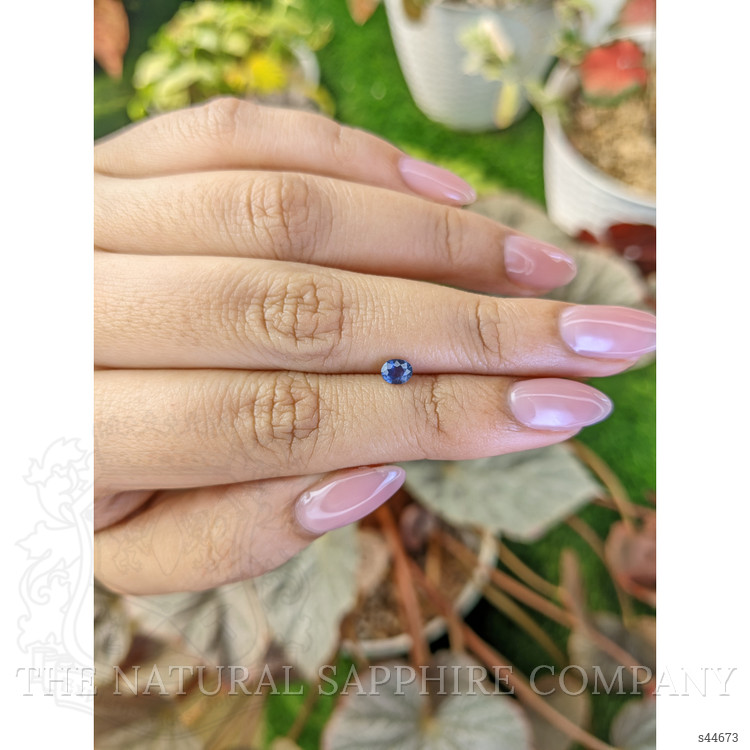 0.37 Ct. Blue Sapphire from Madagascar