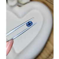 0.72 Ct. Blue Sapphire from Madagascar Life Style