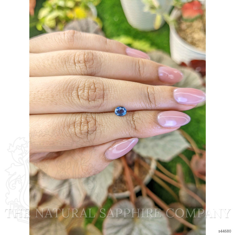 0.58 Ct. Blue Sapphire from Madagascar