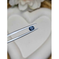 0.58 Ct. Blue Sapphire from Madagascar Life Style