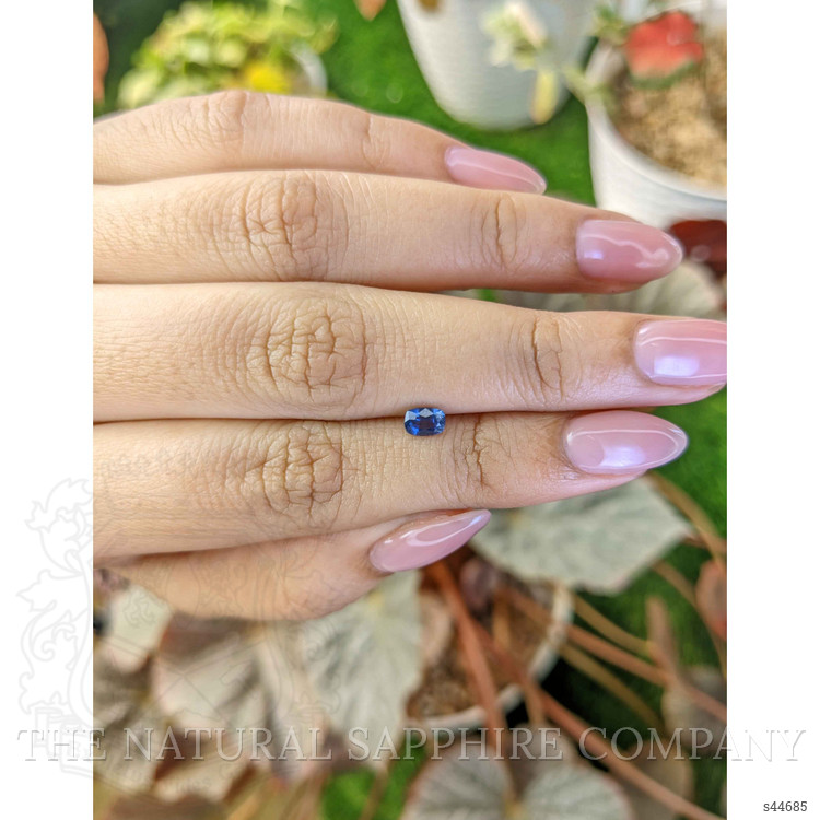 0.45 Ct. Blue Sapphire from Madagascar