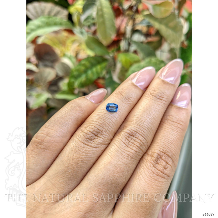 0.57 Ct. Greenish Blue Sapphire from Madagascar