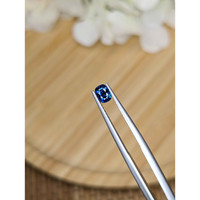 0.55 Ct. Blue Sapphire from Madagascar Life Style