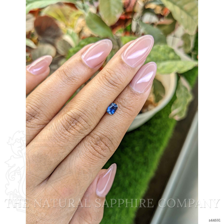 0.62 Ct. Blue Sapphire from Madagascar