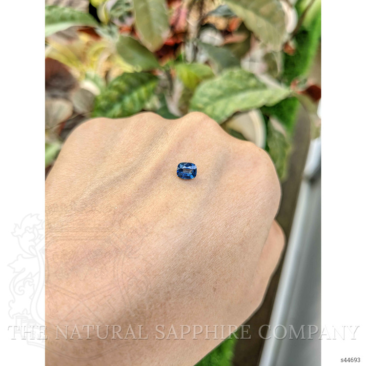 0.79 Ct. Greenish Blue Sapphire from Madagascar