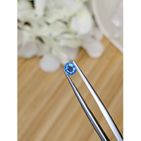 0.49 Ct. Blue Sapphire from Madagascar Life Style
