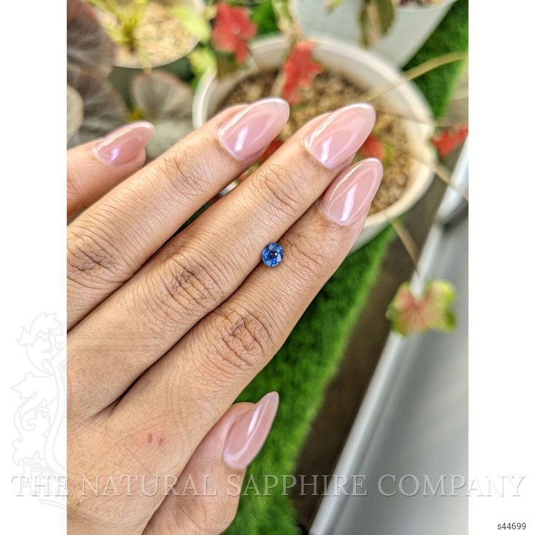 0.49 Ct. Blue Sapphire from Madagascar