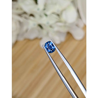 0.82 Ct. Blue Sapphire from Madagascar Life Style