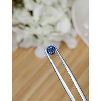 0.45 Ct. Blue Sapphire from Madagascar Life Style