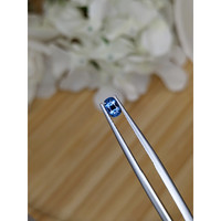 0.48 Ct. Blue Sapphire from Madagascar Life Style