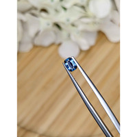 0.46 Ct. Blue Sapphire from Madagascar Life Style
