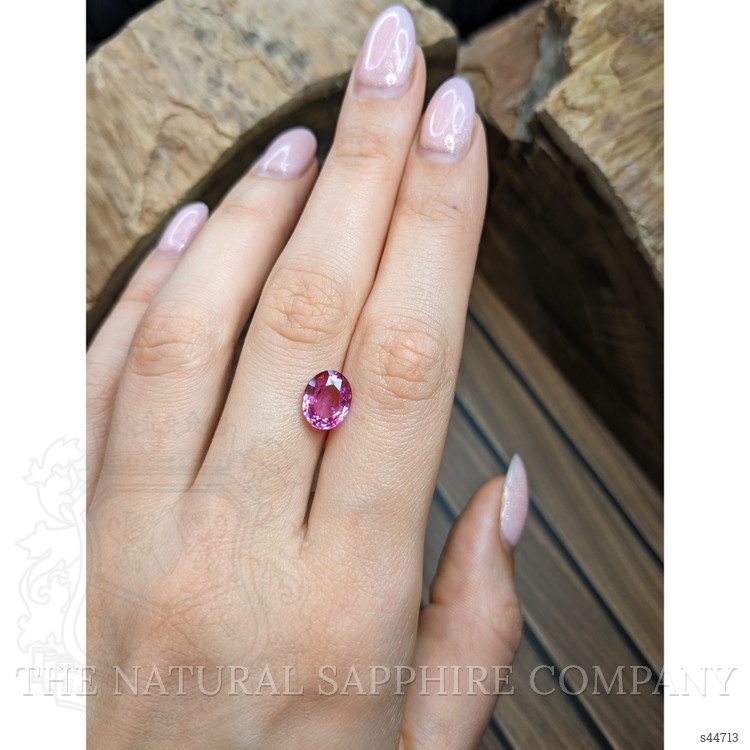 3.06 Ct. Pink Sapphire from Ceylon (Sri Lanka)