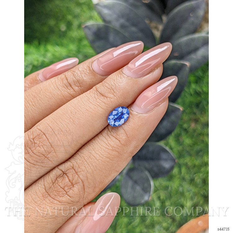 1.17 Ct. Blue Sapphire from Ceylon (Sri Lanka)