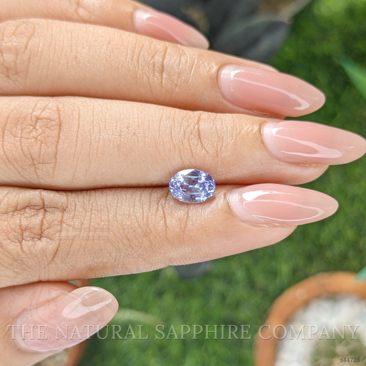 1.37 Ct. Purplish Blue Sapphire from Madagascar