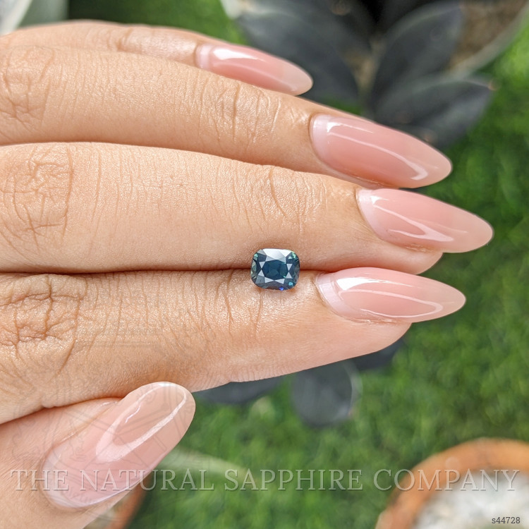 1.12 Ct. Bluish Green Sapphire from Madagascar