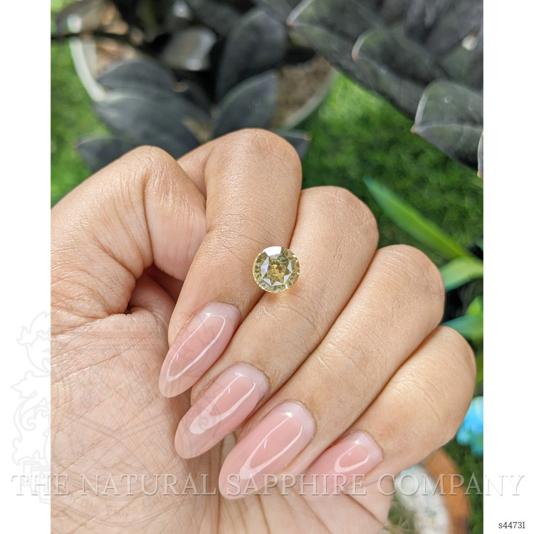 3.03 Ct. Yellow Sapphire from Ceylon (Sri Lanka)