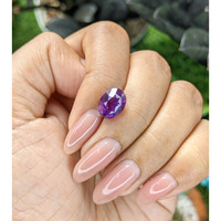 4.55 Ct. Purple Sapphire from Tanzania Life Style