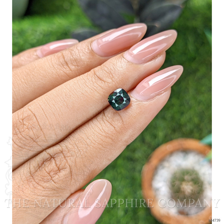 2.05 Ct. Bluish Green Sapphire from Kenya